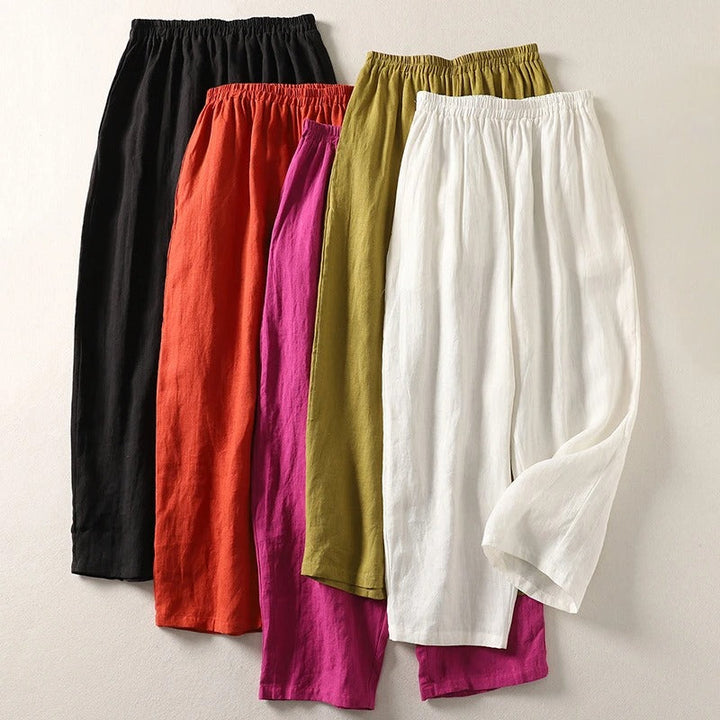 The Arden | Linen loose pants