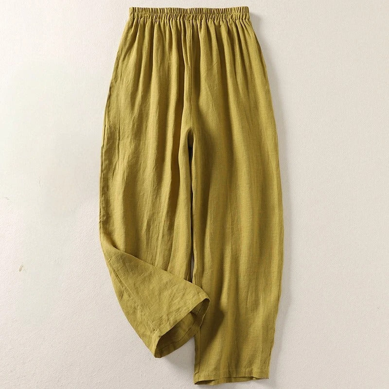 The Arden | Linen loose pants