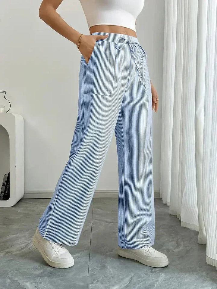Liora | Stripe Pants