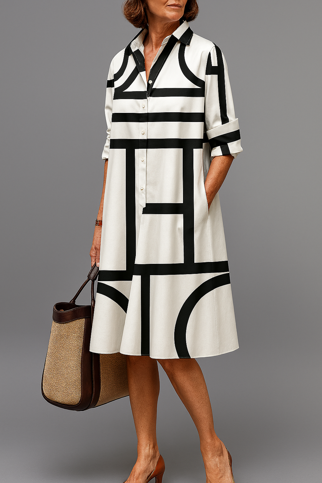 Ellie | Elegant and refined midi dress