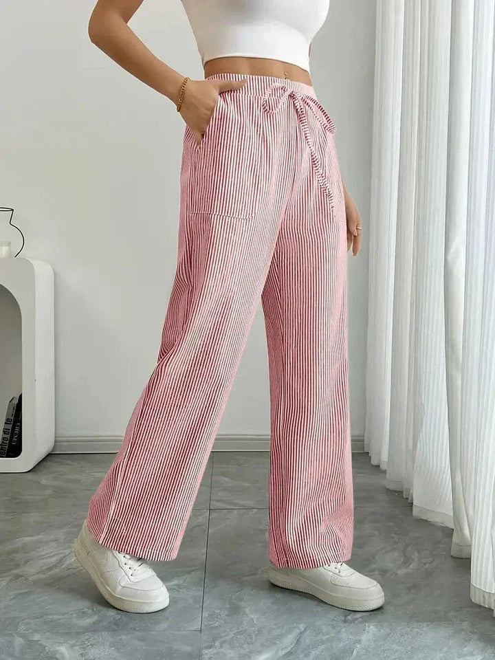 Liora | Stripe Pants