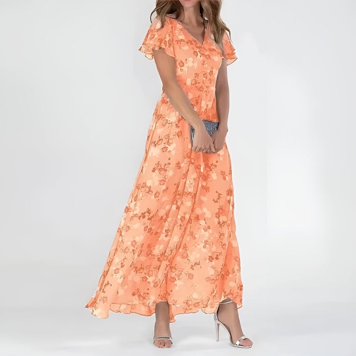 Alessia | Elegant Floral Maxi Dress